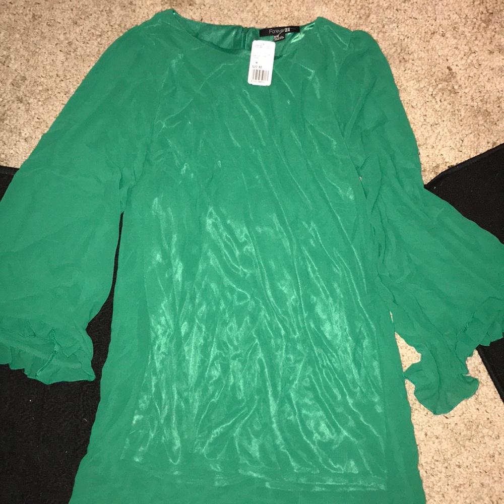 Green dress